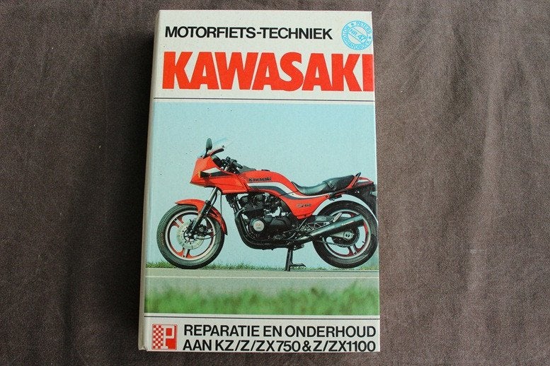 KAWASAKI KZ Z ZX 750 en Z ZX 1100 GPZ 1980 - 1987 gpz1100, Motoren, Handleidingen en Instructieboekjes, Ophalen of Verzenden, Kawasaki