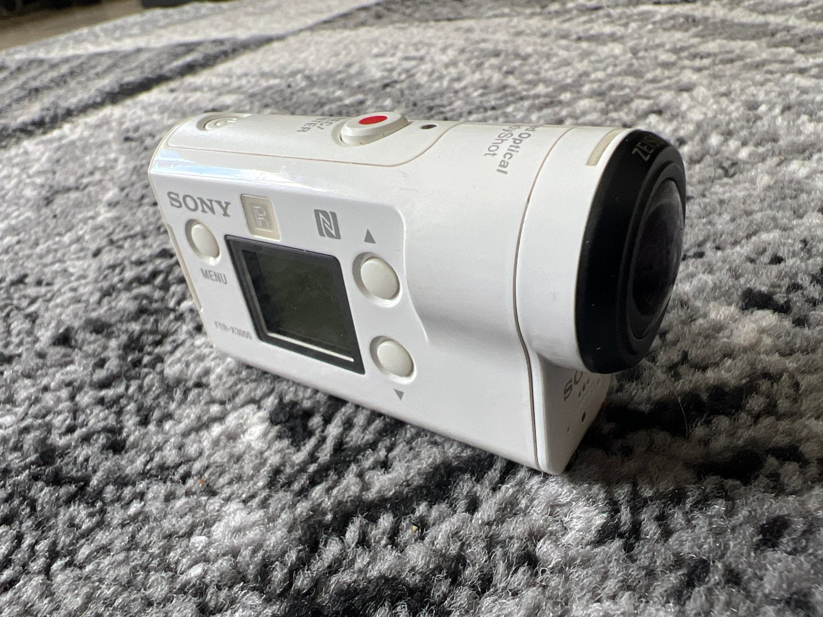 Sony FDR-X3000 4K Action Cam met Zeiss lens, Verzenden, Zo goed als nieuw, Sony