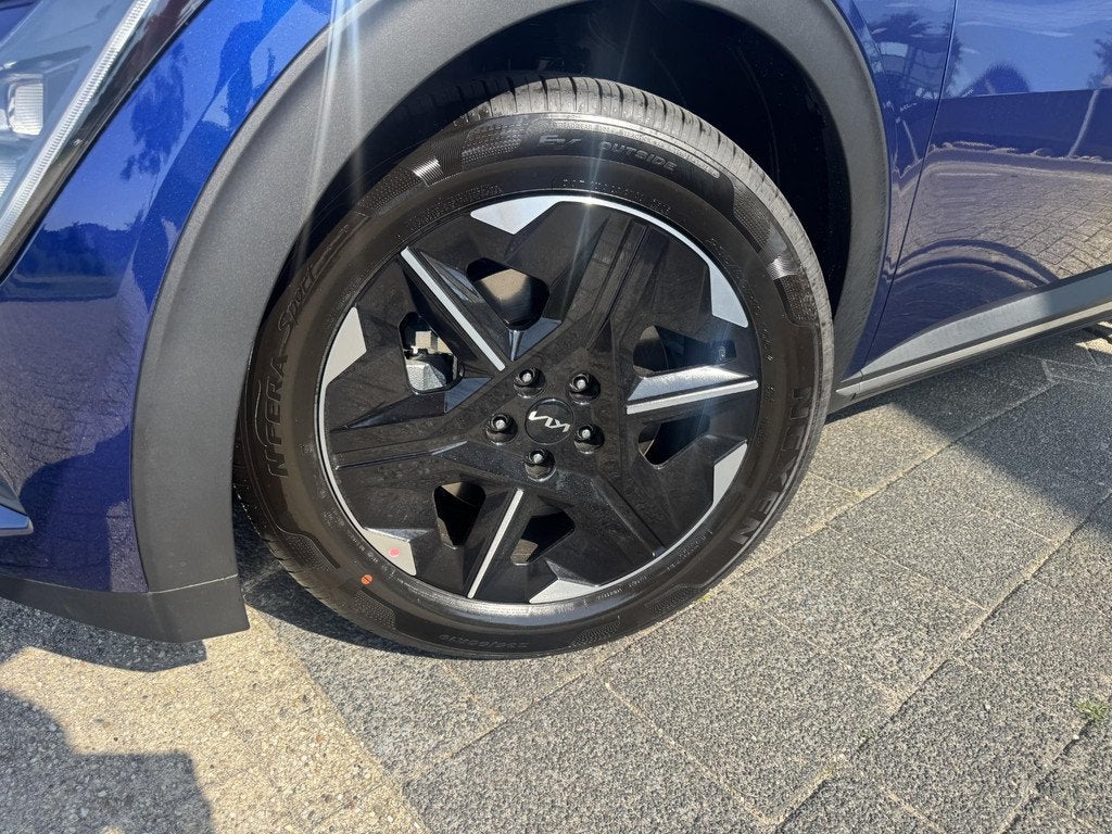 Kia EV6 Light Edition 63 kWh , Snel Leverbaar! Inclusief 200, Auto's, Kia, Automaat, Achterwielaandrijving, Leder en Stof, 63 kWh