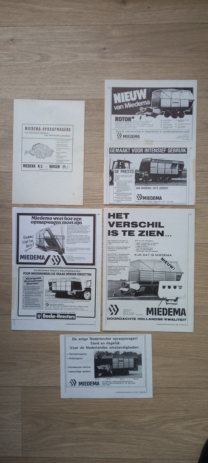 A : MIEDEMA advertenties, Ophalen of Verzenden, 1920 tot 1940, Tijdschrift