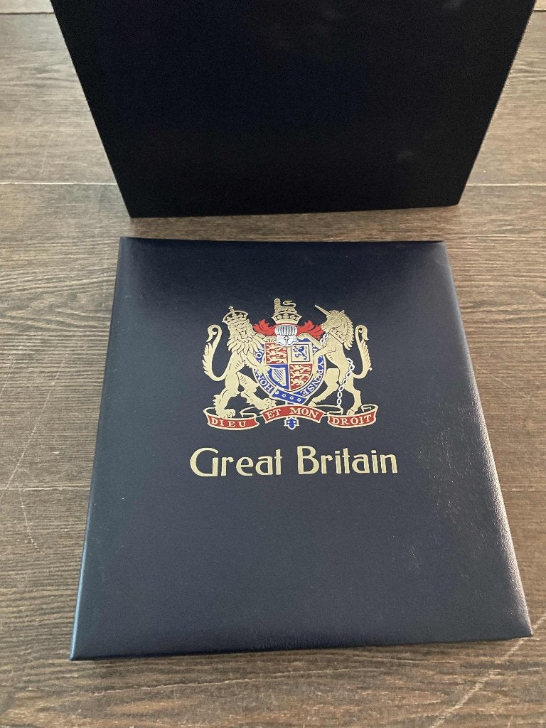 postzegels UK DAVO 2 nieuw album met enkele postzegels, Postzegels en Munten, Postzegels | Europa | UK, Verzenden