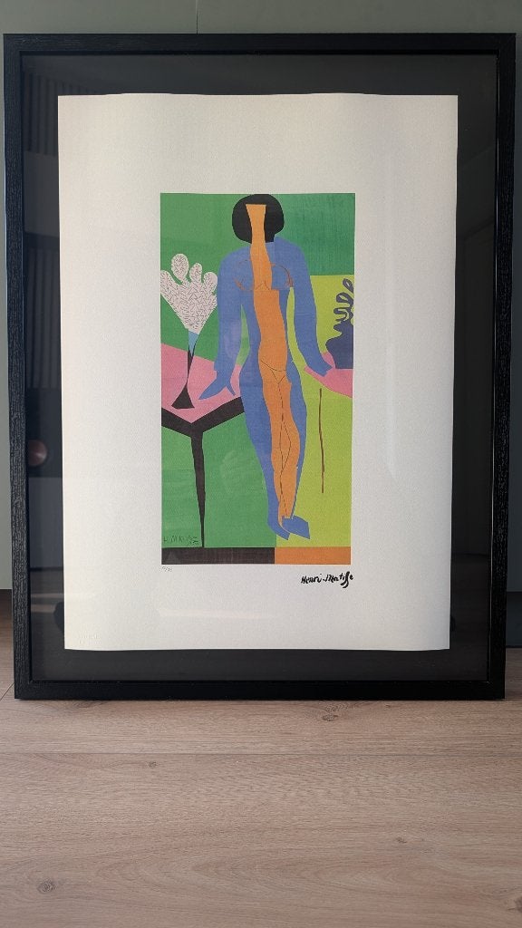 Henri Matisse Zulma originele litho 50x70 ingelijst, Antiek en Kunst, Kunst | Litho's en Zeefdrukken, Ophalen