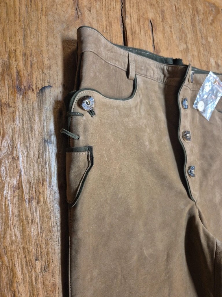 Heren lederhosen lang, Landhaus, Djt@dejuistetoon.eu, Overige maten, Ophalen of Verzenden