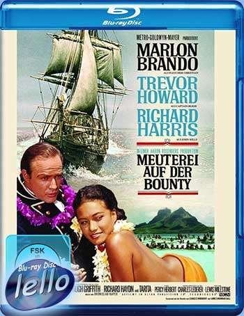 Blu-ray: Mutiny on the Bounty (1962 Marlon Brando) DE nNLO, Cd's en Dvd's, Ophalen of Verzenden, Nieuw in verpakking, Avontuur
