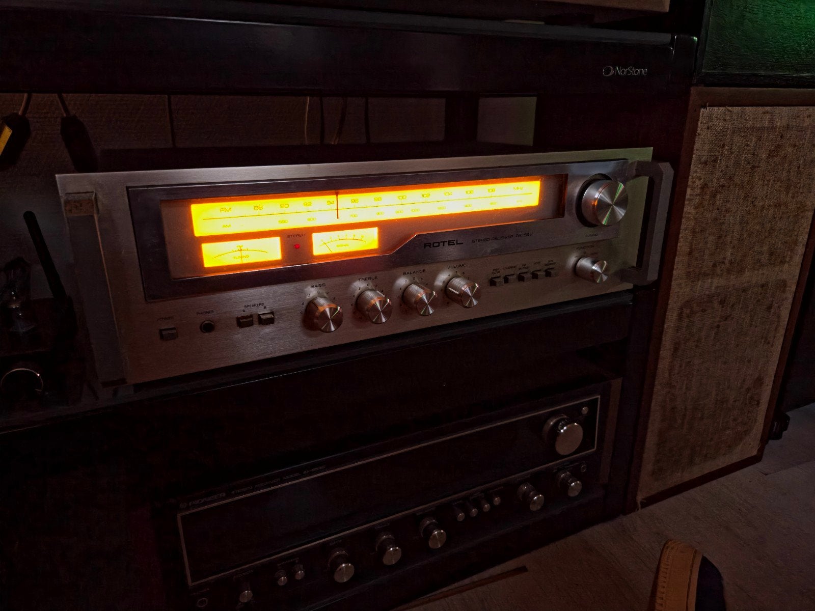 Vintage Rotel RX-503 Stereo Receiver – Geserviced, Refurbished, Ophalen, Overige merken, Minder dan 60 watt