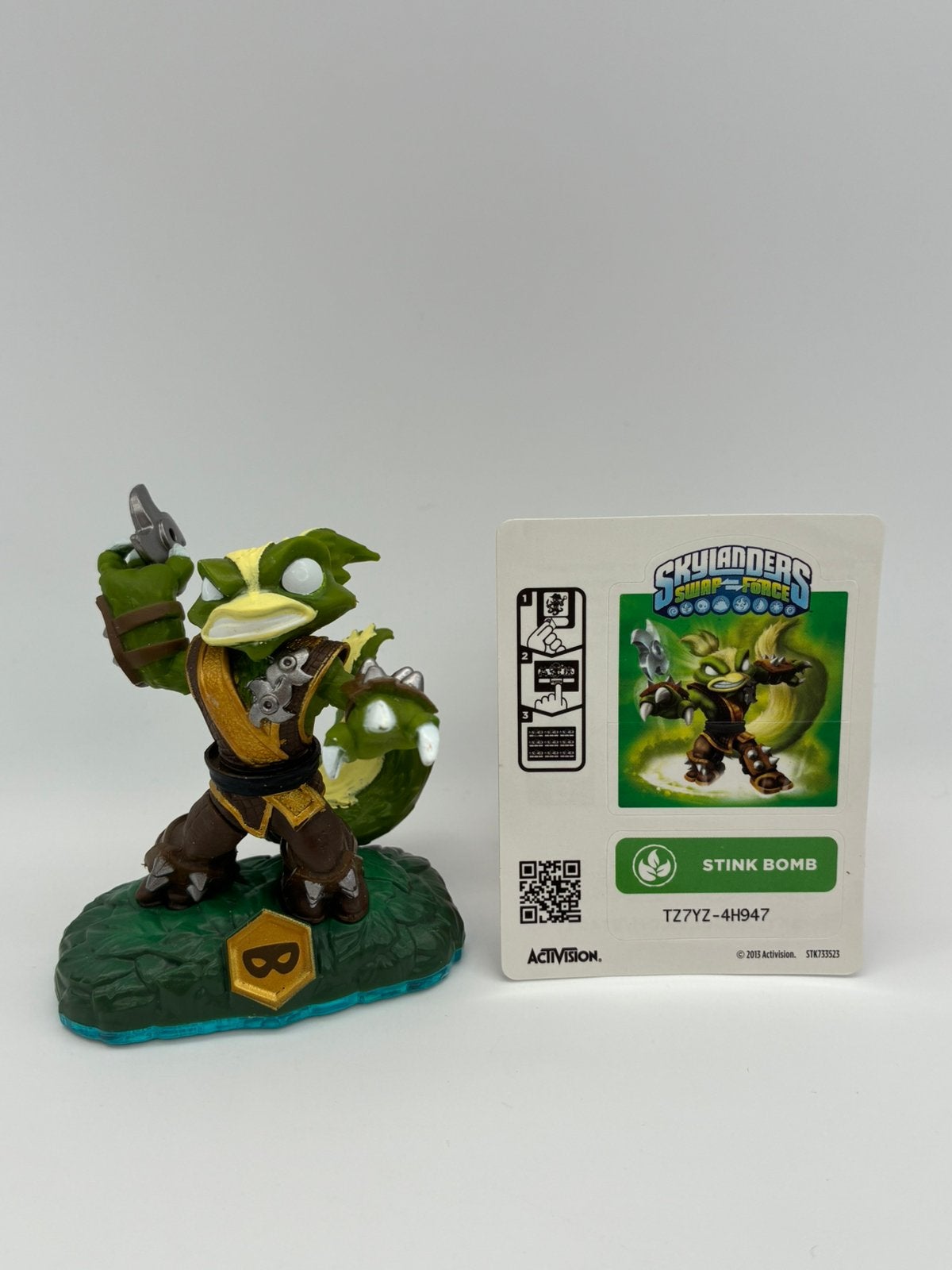Skylanders Swap Force Stink Bomb met sticker, Avontuur en Actie, Verzenden, W, 1 speler