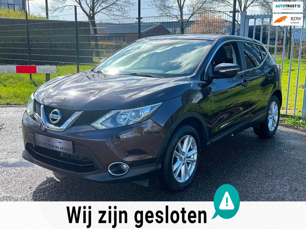 Nissan Qashqai 1.2 Visia LED Clima Cruise LM 1eig dealeronde, Voorwielaandrijving, Gebruikt, Euro 6, 116 pk