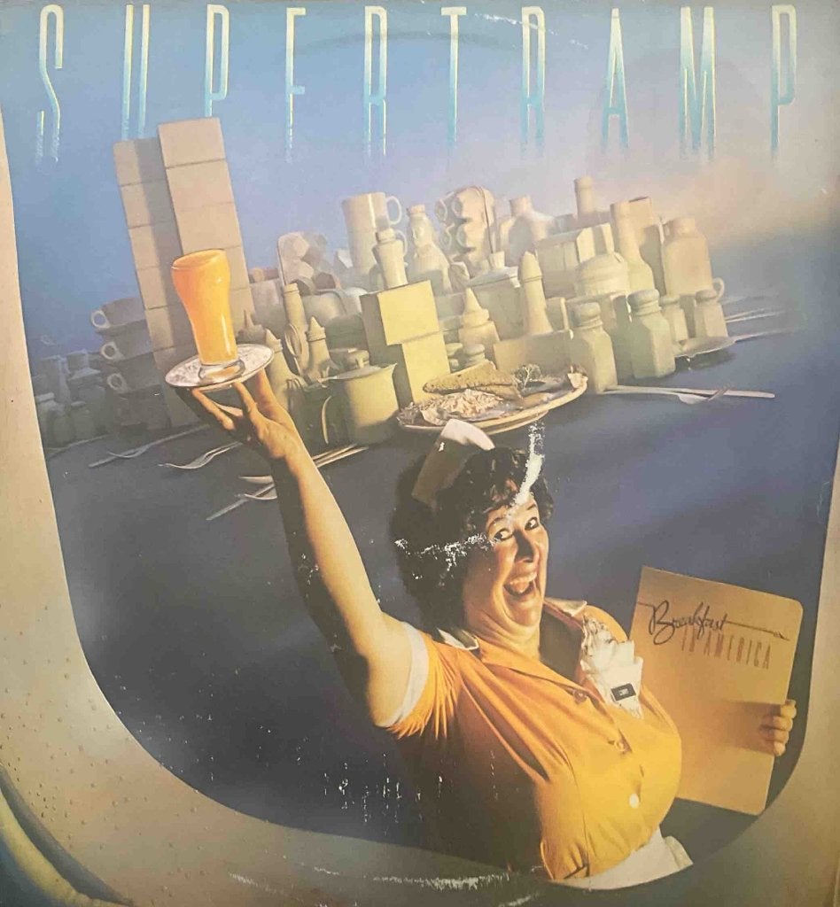Supertramp -Breakfast In America, Cd's en Dvd's, Vinyl | Rock, LP, Gebruikt, Ophalen of Verzenden, 12 inch