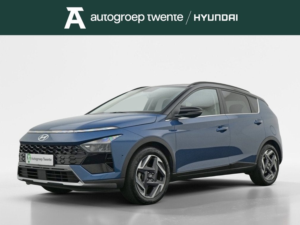 Hyundai Bayon 1.0 T-GDI Premium | Twotone | Private Lease 47, Auto's, Hyundai, Gebruikt, 1095 kg, Blauw, Bedrijf