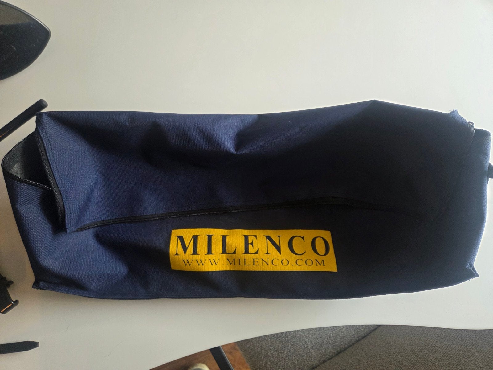 Milenco Aero 3 vlakke Caravan Spiegels met Draagtas en strap, Ophalen of Verzenden, Zo goed als nieuw