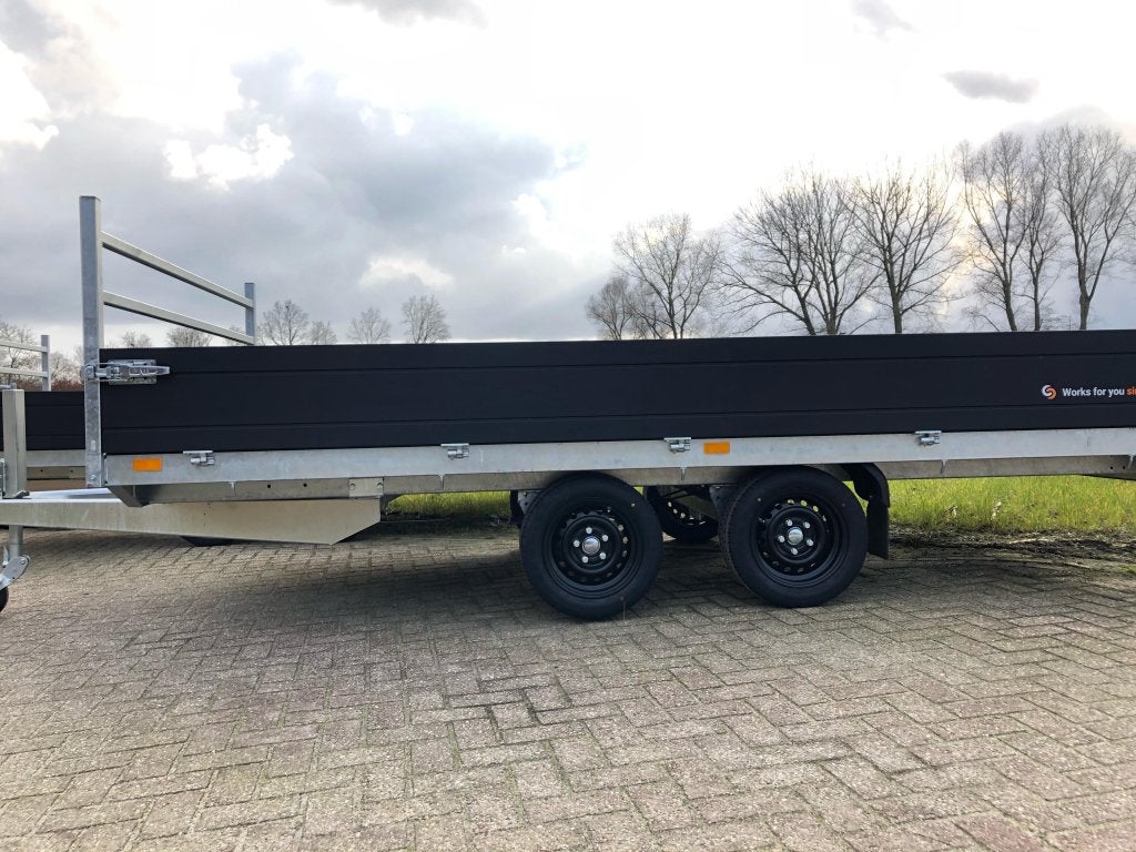 Nieuwe Saris Plateauwagen 306x170 356x170 406x184 406x204, Auto diversen, Aanhangers en Bagagewagens, Nieuw