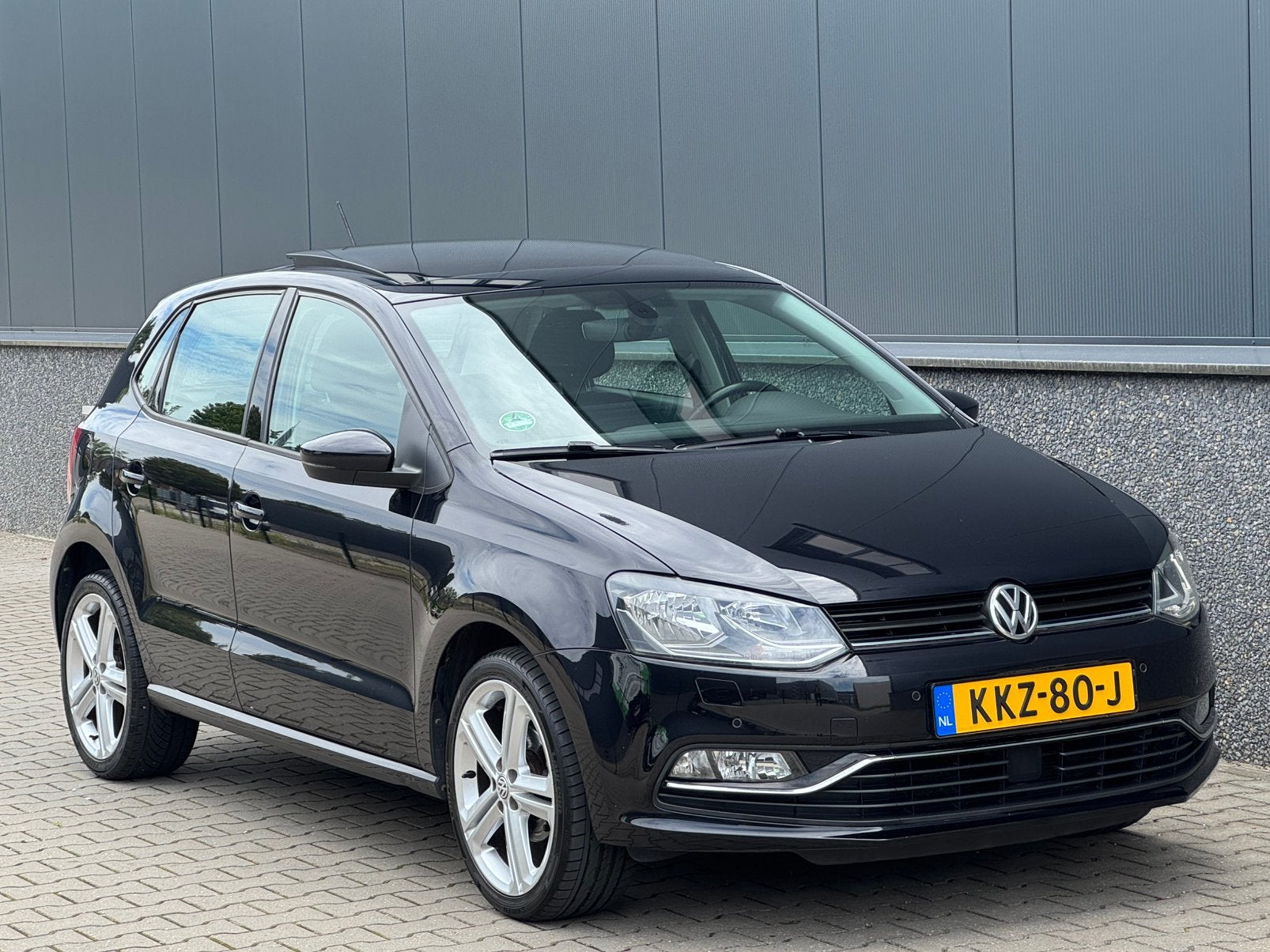 Volkswagen Polo 1.2 TSI 5drs Clima panorama stoelverwarming, Voorwielaandrijving, Stof, 4 cilinders, Zwart