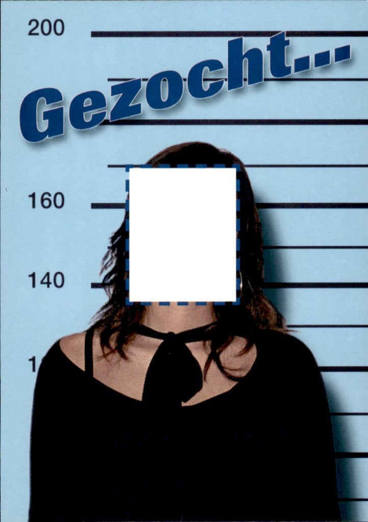 gezocht..... Politie reclame, Verzenden, 1980 tot heden, Ongelopen, Overige thema's