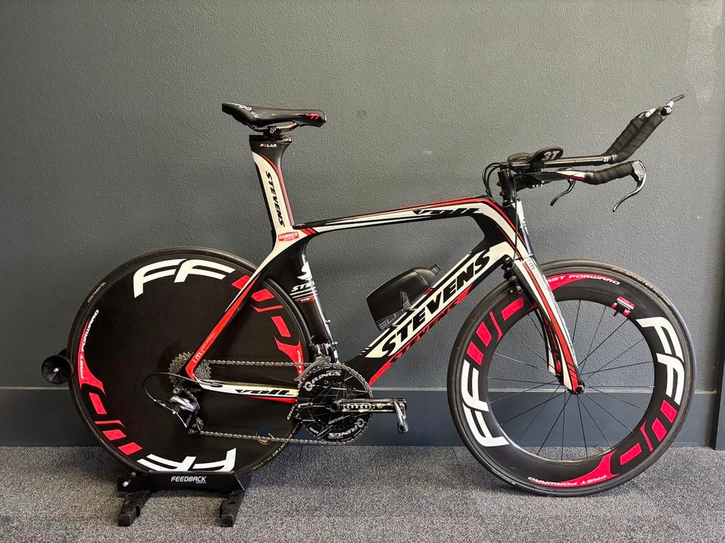 Stevens Volt carbon tijdritfiets shimano ultegra FFWD wielen, 28 inch, Gebruikt, Carbon, Heren