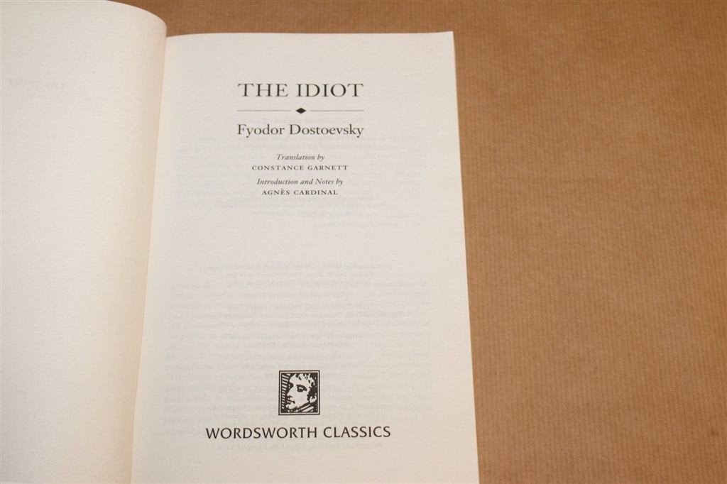 The Idiot — Dostojevski, Wordsworth Classics, Ophalen of Verzenden, Gelezen