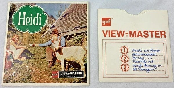 GAF View-Master Heidi vieuwmaster jaren 60 compleet vintage, Verzamelen, Speelgoed, Coolsingel 104, 3011 AG Rotterdam, Netherlands