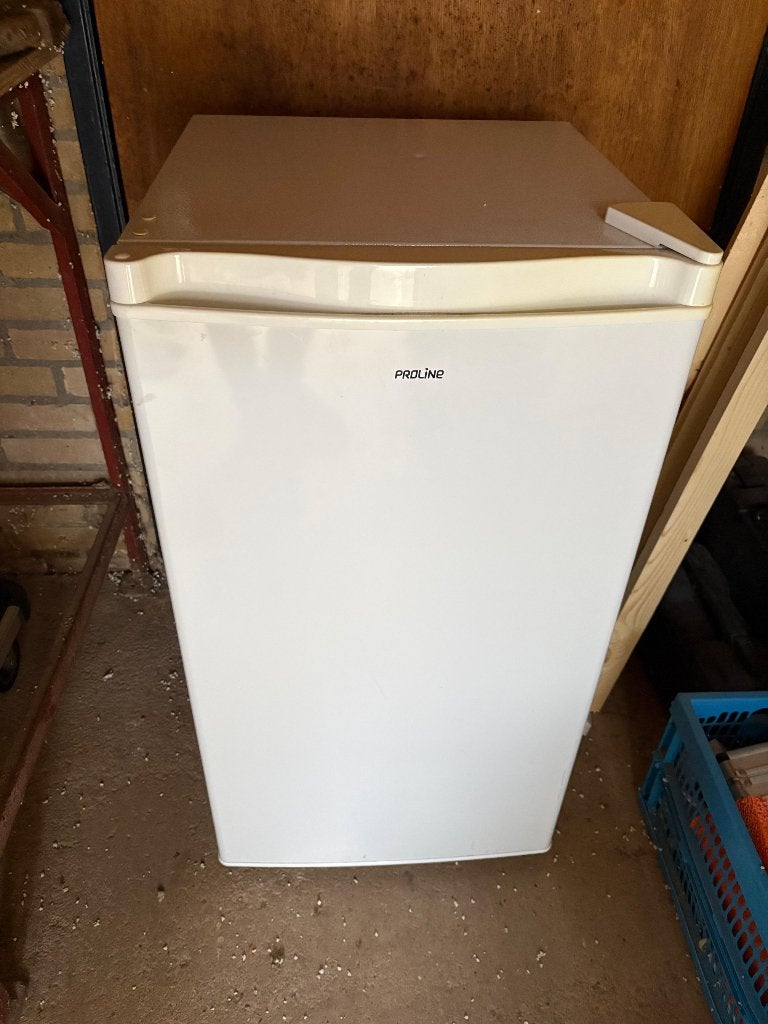 Koelkast Proline (met vriesvak), Witgoed en Apparatuur, Koelkasten en IJskasten, 100 tot 150 liter, Ophalen, Zo goed als nieuw