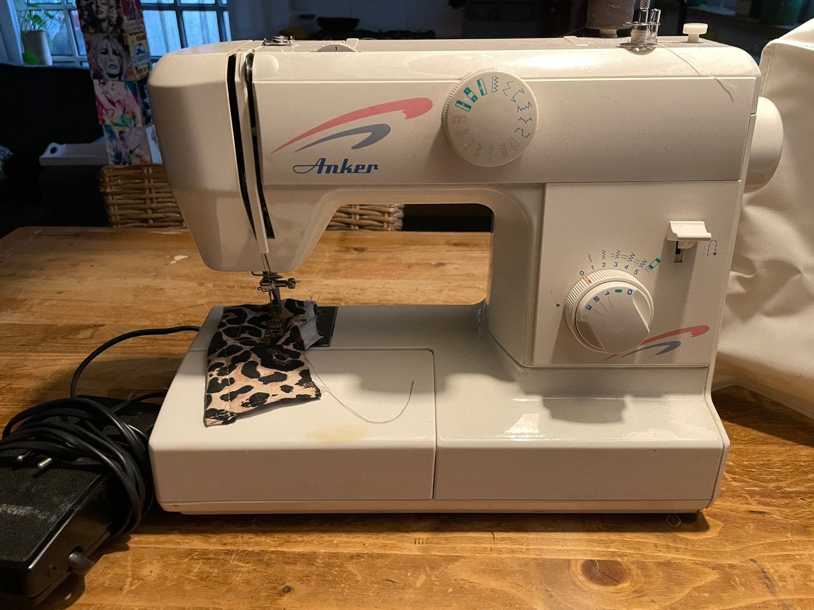 Anker naaimachiene, Hobby en Vrije tijd, Naaimachines en Toebehoren, Ophalen of Verzenden, Gebruikt, Naaimachine, Overige merken