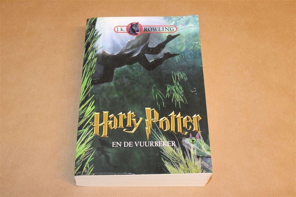 Harry Potter en de Vuurbeker — Softcover, 8e druk 2001, Boeken, Fantasy, Zo goed als nieuw, Ophalen of Verzenden