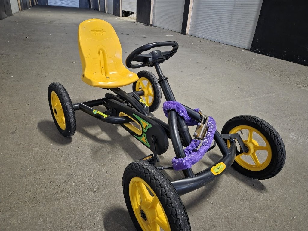 Berg Buddy Skelter met slot, Ophalen, Gebruikt, Berg