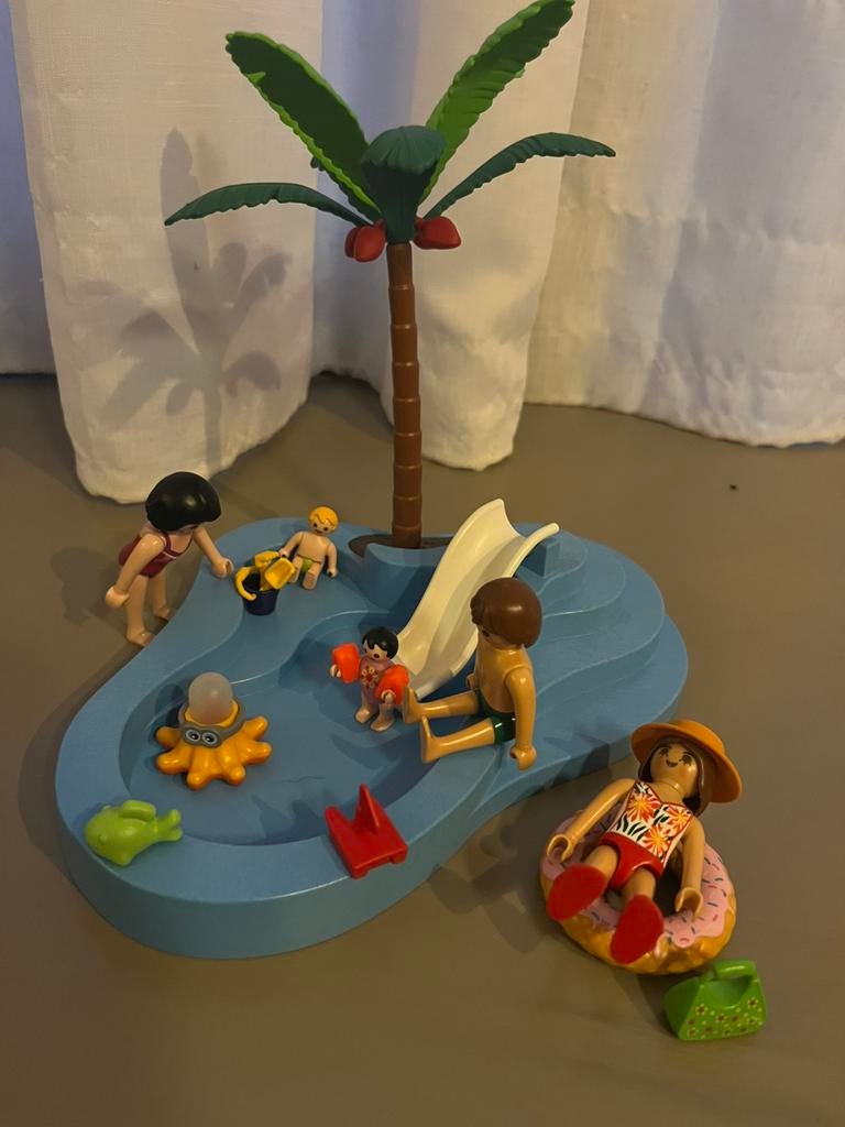 Playmobil Zwembad Set, Ophalen of Verzenden, Zo goed als nieuw