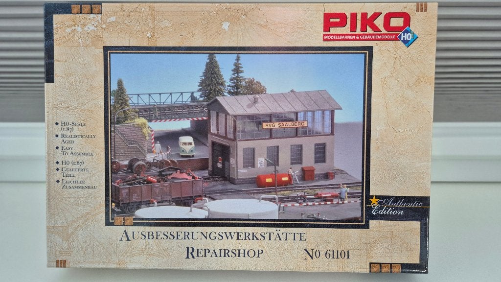 Piko 61101 Reparatiewerkplaats, Hobby en Vrije tijd, Nieuw, Gelijkstroom, Locomotief, Piko