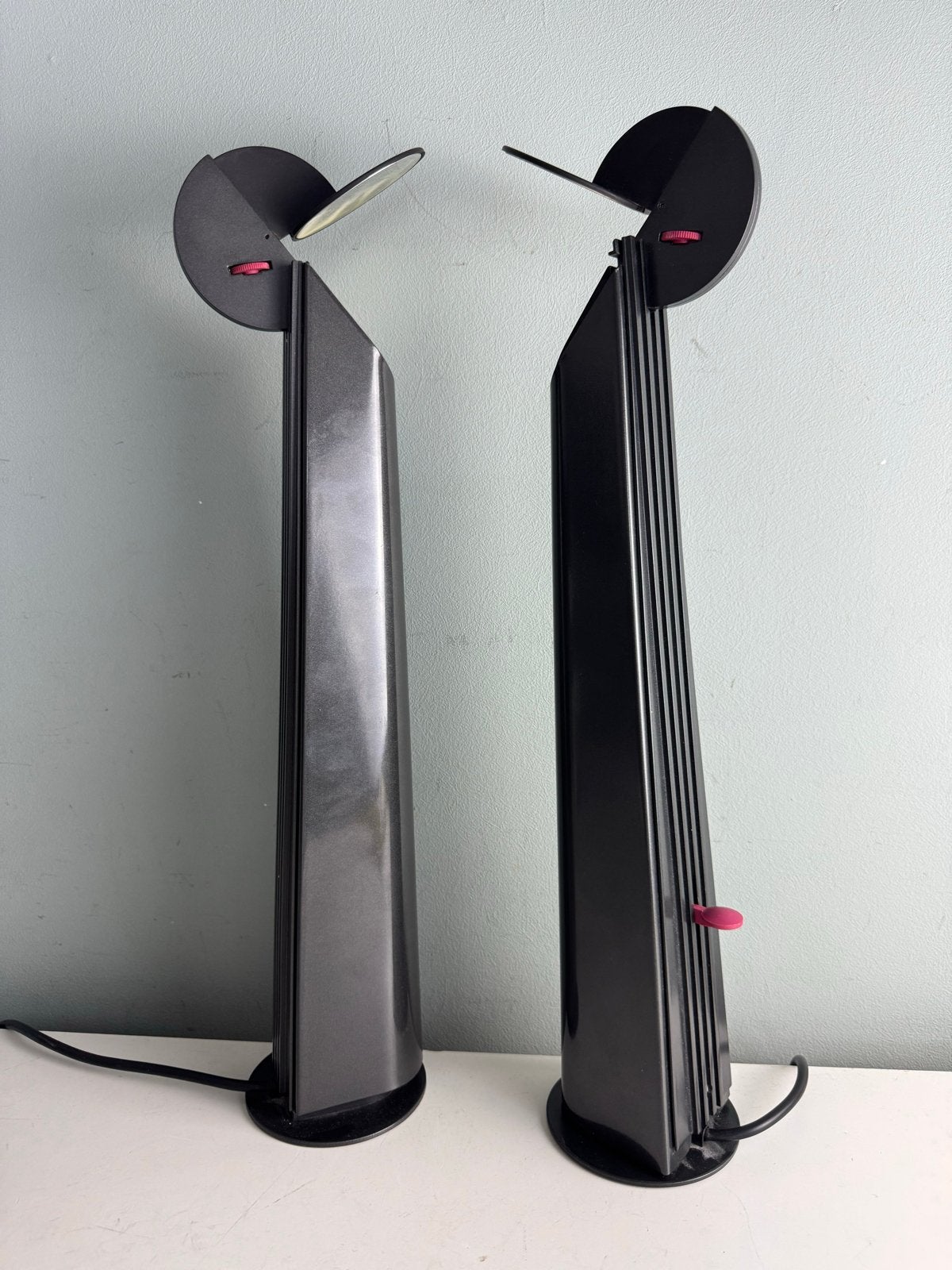 Set van 2 Flos Gibigiana tafellampen - Achille Castiglioni, Ophalen of Verzenden
