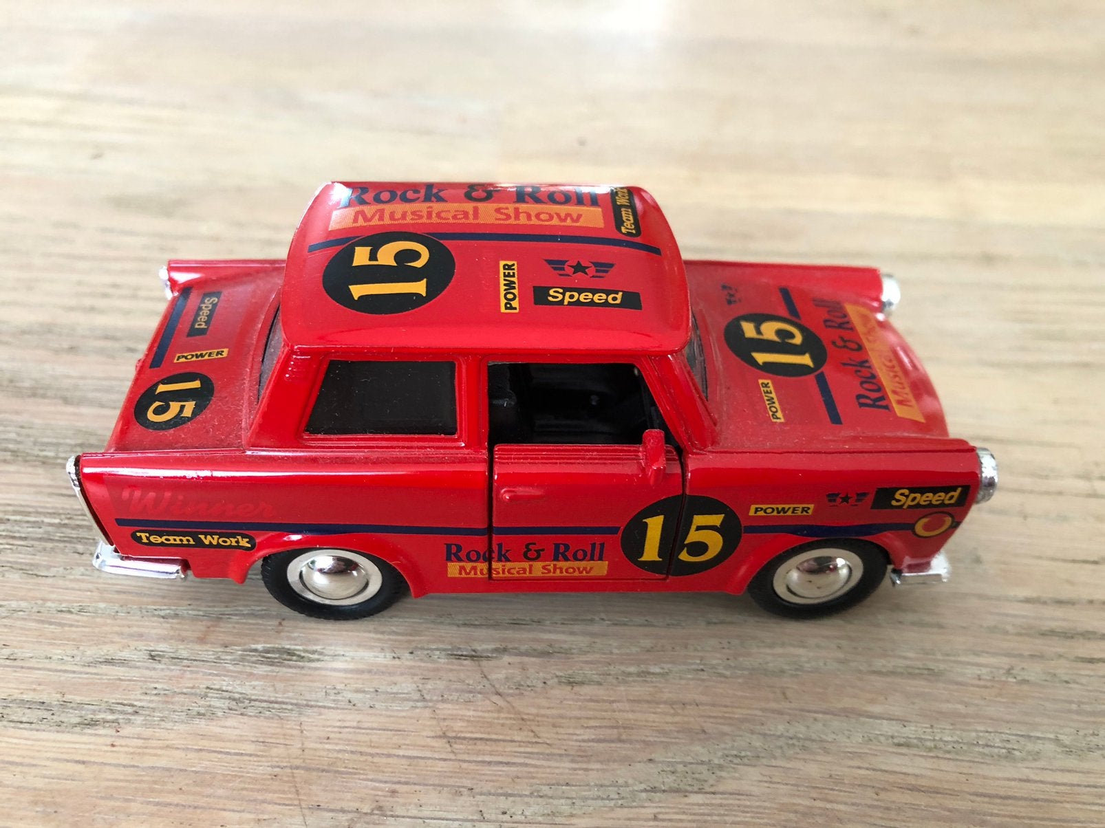 Modelauto trabant DDR 1989, Ophalen of Verzenden, Zo goed als nieuw, Auto