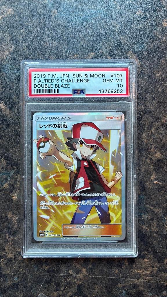 Pokemonkaart Red”s Challenge Japans, Verzenden, Zo goed als nieuw, Losse kaart, Foil
