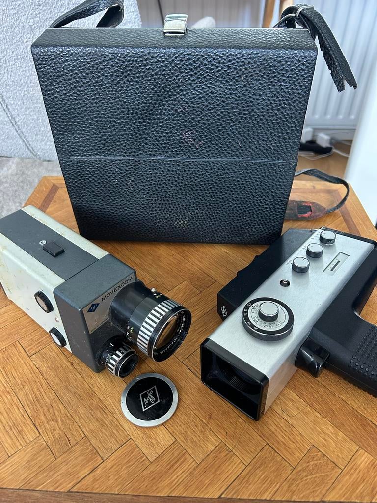 Vintage Agfa Movexoom filmcamera en Movexoom 2000, Ophalen of Verzenden, 1960 tot 1980, Filmcamera