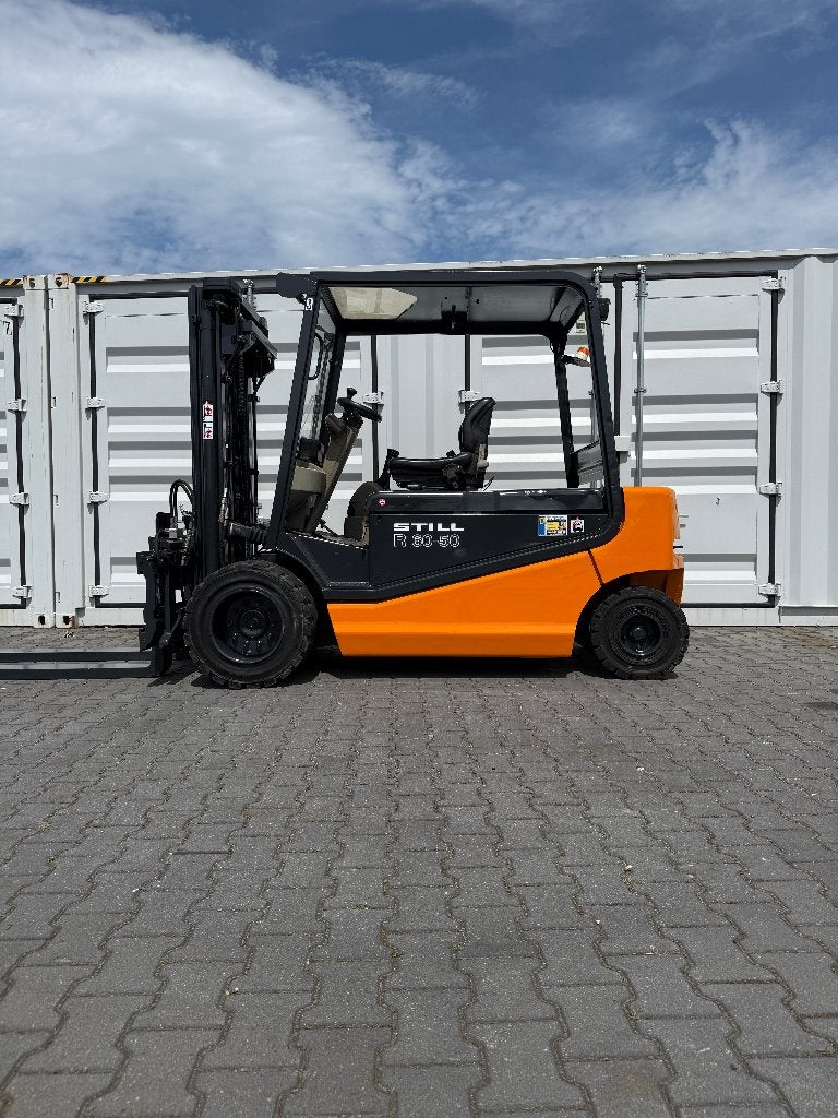 still 5 ton electro triplo container uitvoering ss en vv, Still, Heftruck, Ophalen of Verzenden, Meer dan 4000 kg