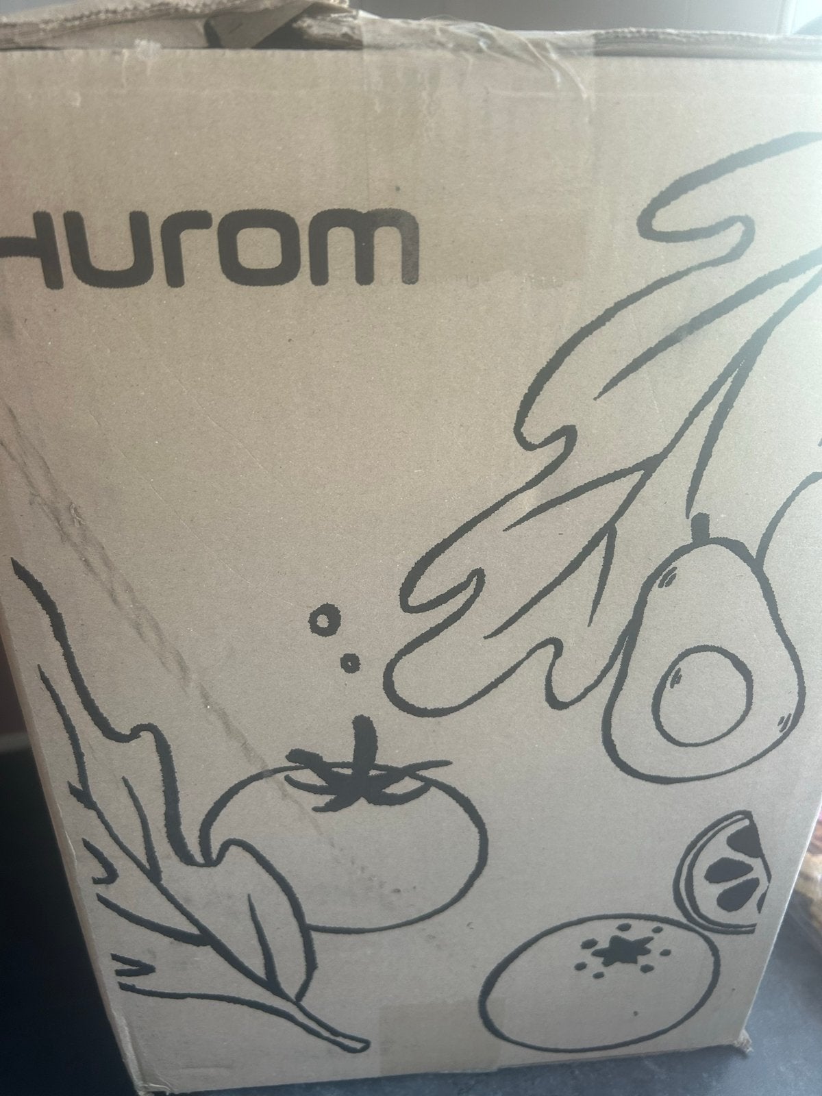 Hurom H80T Slowjuicer - Nieuw in doos - Kale Green, Minder dan 1 liter, Ophalen of Verzenden, Nieuw, 1 snelheid
