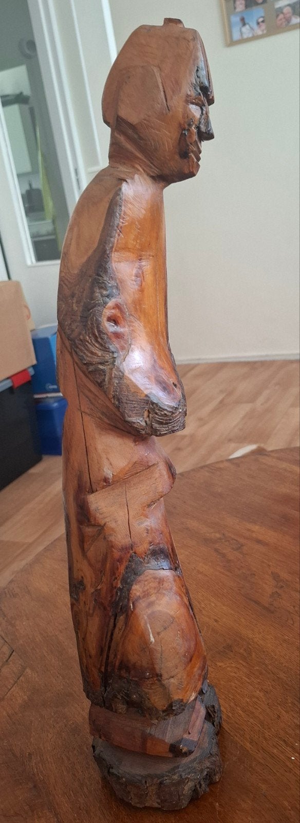 Houten beeld, Zuid-oost Azië, Antiek en Kunst, Ophalen