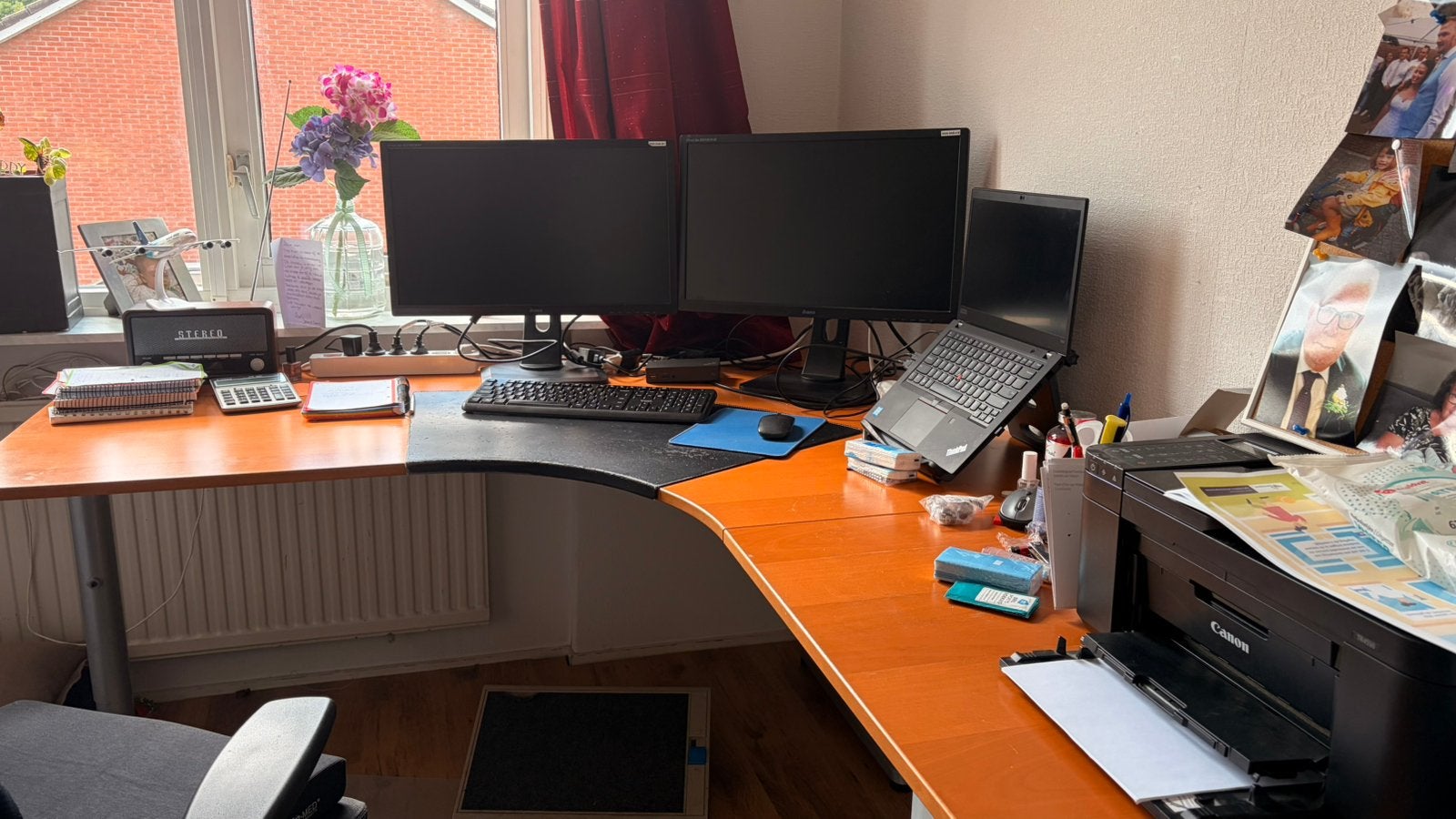 Gratis op te halen in angerlo mooie hoekbureau, Ophalen, Gebruikt, Hoekbureau