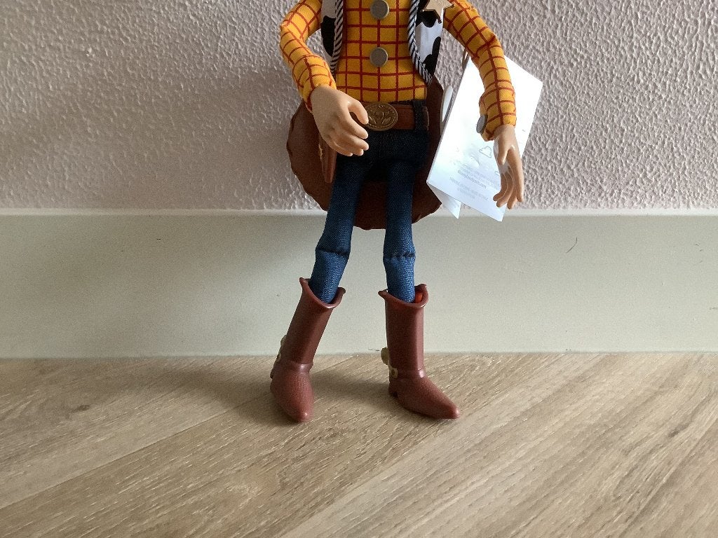 Toy story Woody origineel Disney Nieuw, Ophalen of Verzenden, Overige figuren, Nieuw, Beeldje of Figuurtje