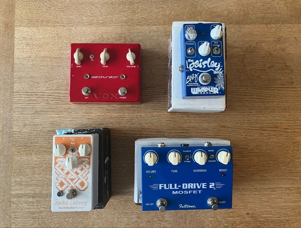 Wampler, Fulltone, Earthquaker, Vox, Muziek en Instrumenten, Effecten, Ophalen of Verzenden, Zo goed als nieuw, Distortion, Overdrive of Fuzz