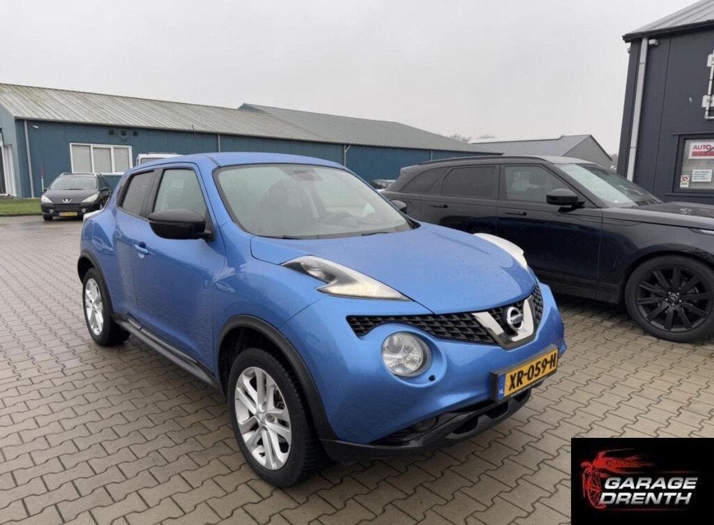 Nissan Juke 1.2 DIG-T S/S N-Connecta, Voorwielaandrijving, 639 kg, Met garantie (alle), Blauw