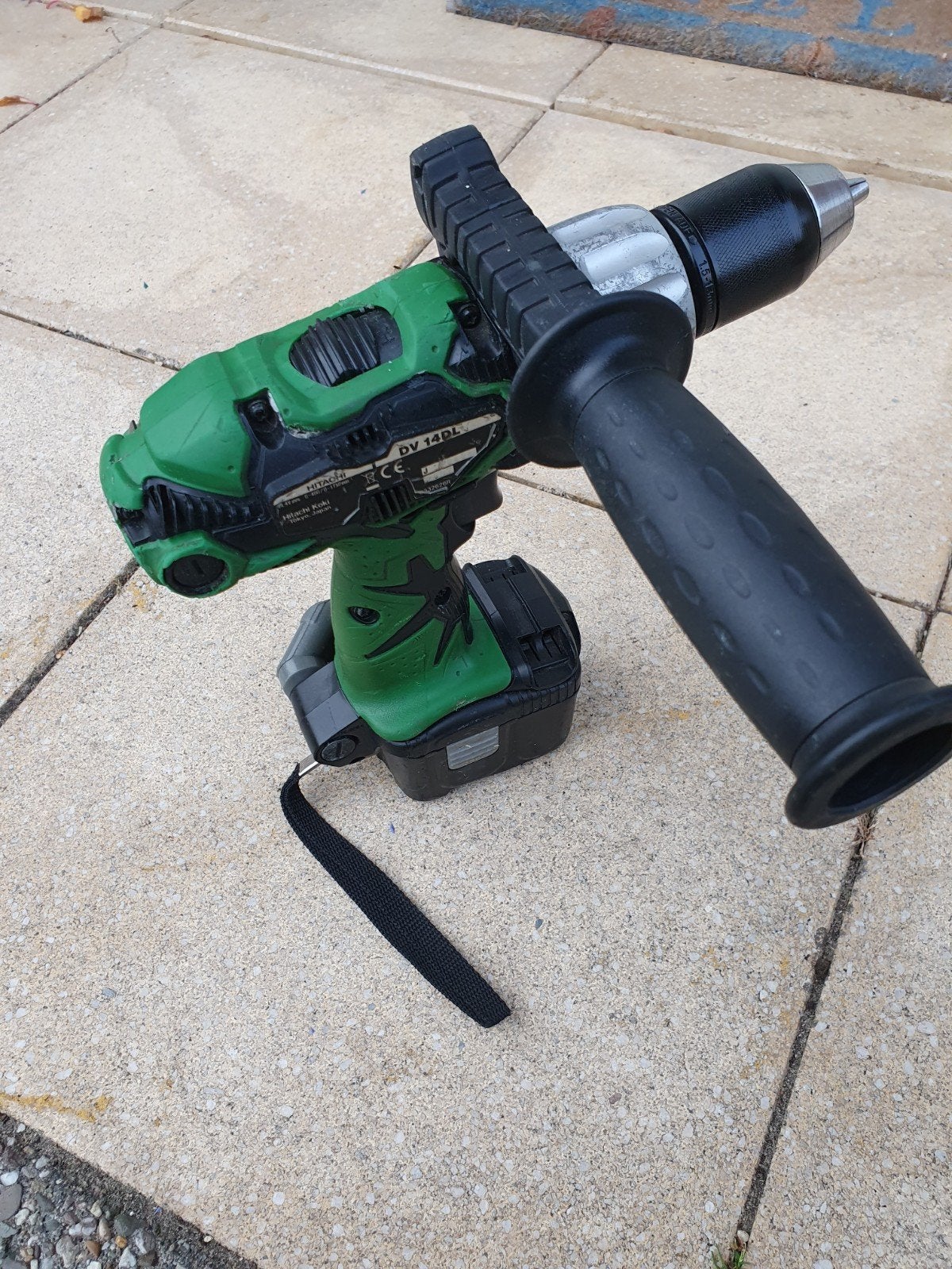 Hitachi 14.4v boormachines slagmoersleutel kruimeldief