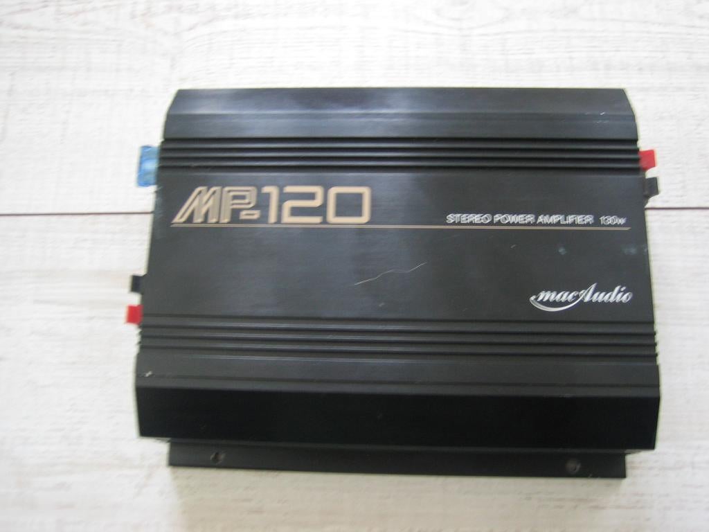Mac-Audio Stereo versterker MP-120, Ophalen of Verzenden, Zo goed als nieuw