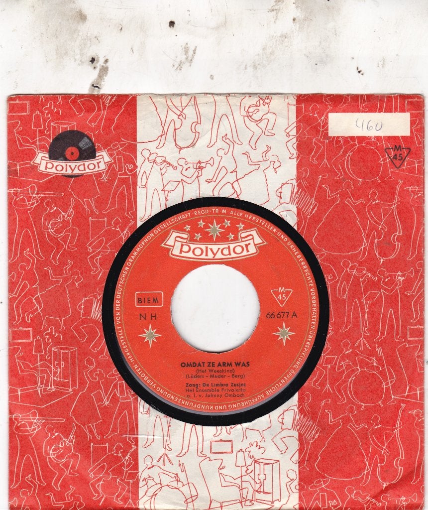 Limbra Zusjes ( 1958 ), Cd's en Dvd's, Ophalen of Verzenden, Zo goed als nieuw, 7 inch, Levenslied of Smartlap