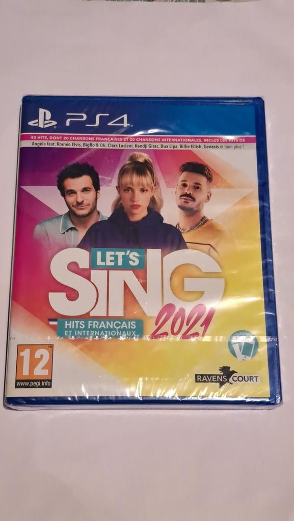 Let's Sing 2021 PS4 - Nieuw in verpakking, Spelcomputers en Games, Ophalen, Muziek, Nieuw, Eén computer