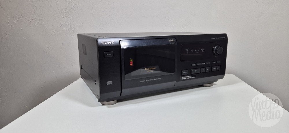 Sony CDP-CX50 CD-Speler | CD-Wisselaar | 50 CD's | Jukebox, Audio, Tv en Foto, Ophalen of Verzenden, Refurbished, Sony, Wisselaar