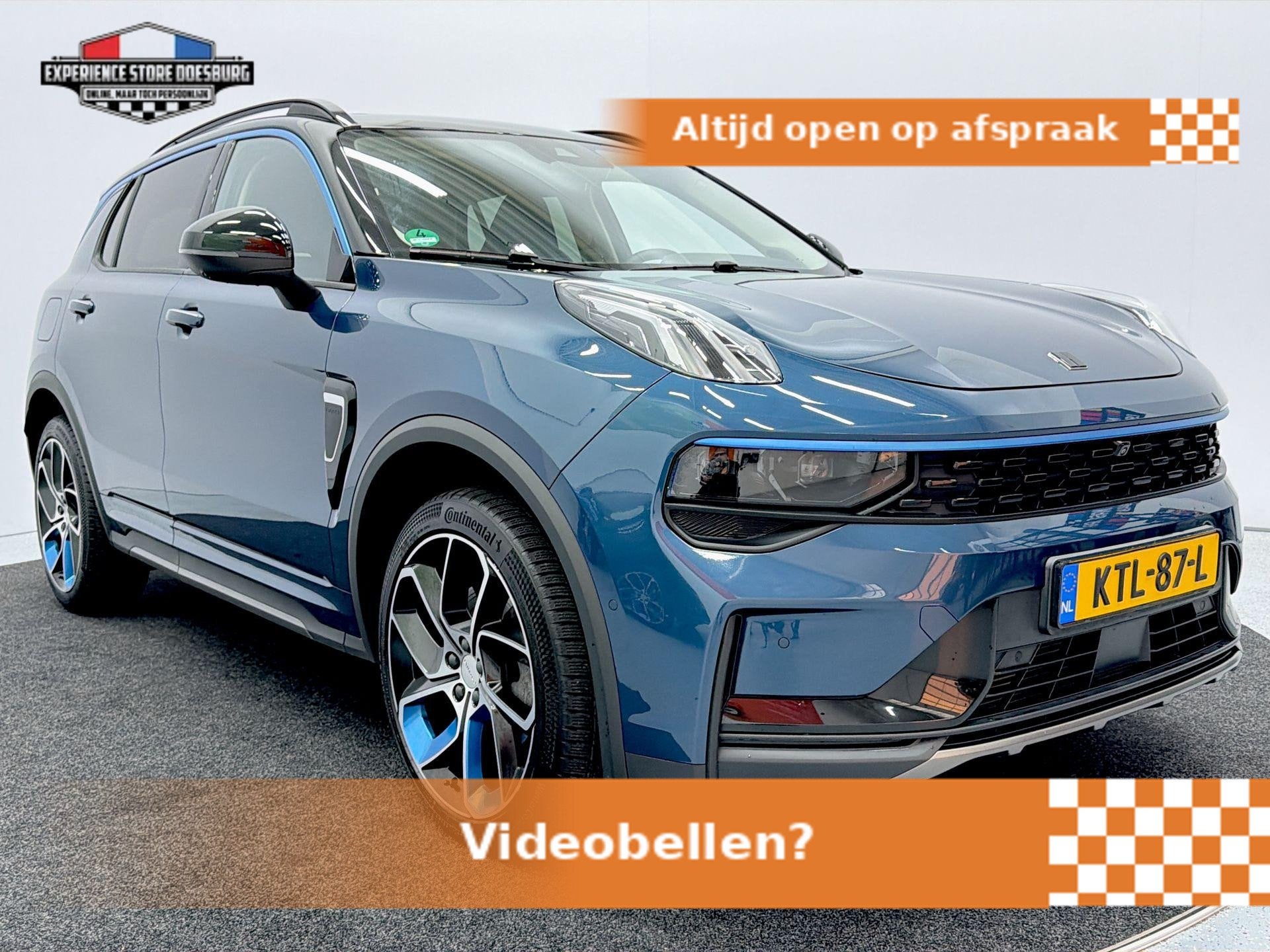 Lynk en Co 01 1.5 MY22 - Compleet comfort, elke dag, Auto's, Dealer onderhouden, Euro 6, Met garantie (alle), Blauw