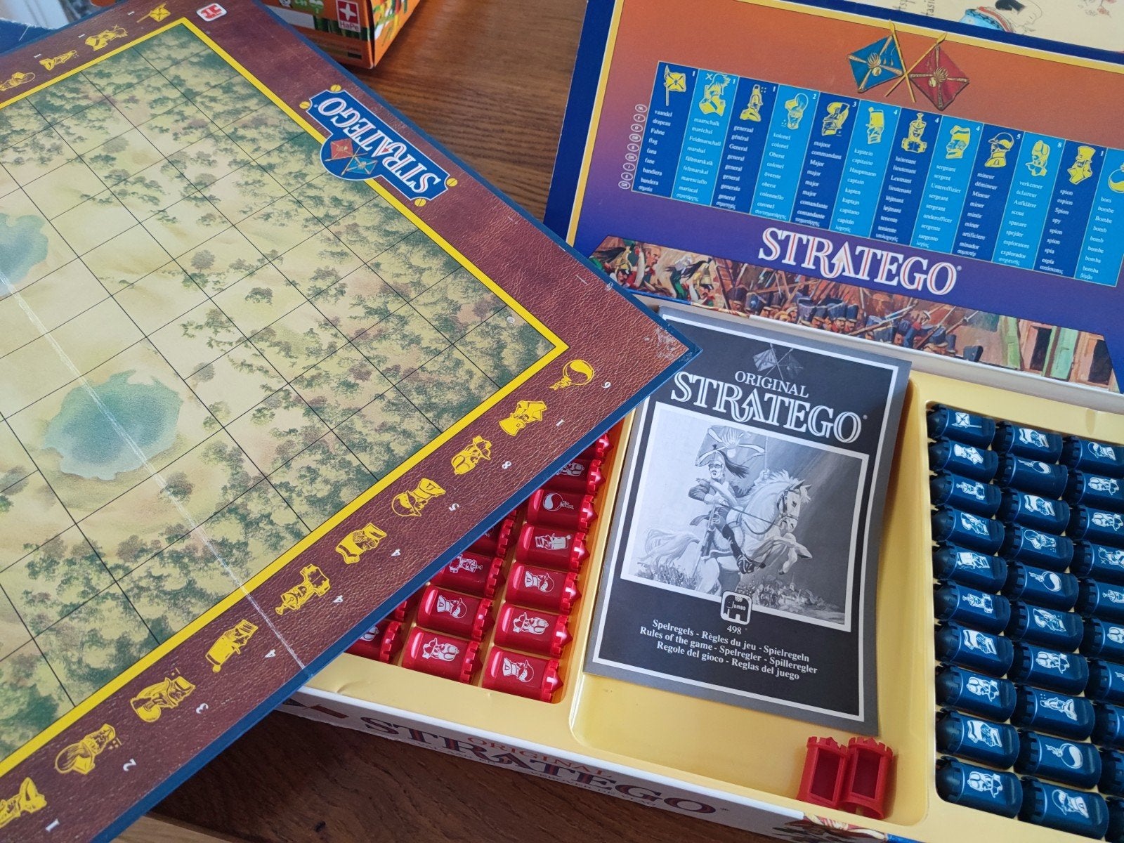 Vintage Stratego spel., Een of twee spelers, Ophalen of Verzenden, Gebruikt, Jumbo