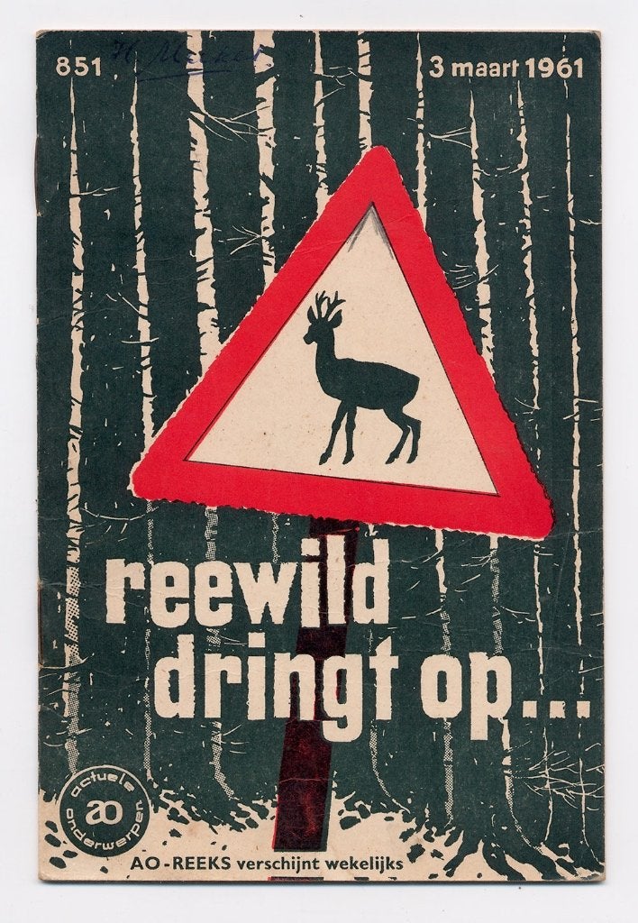 Reewild dringt zich op... - jagen jacht jager sporen gewei, Gelezen, Ophalen of Verzenden, Vincent van Laar, Overige onderwerpen