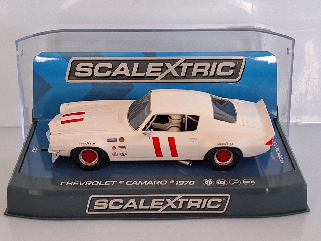 Scalextric Chevrolet Camaro 1970 #11 Stephen Sorenson C3922, Overige merken, Nieuw, Scalextric, Ophalen of Verzenden