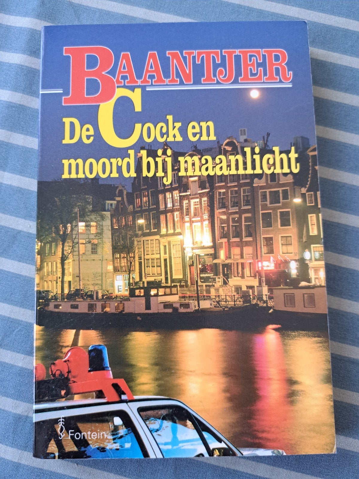 Baantjer: De Cock en moord bij maanlicht, Boeken, Detectives, Gelezen, Ophalen of Verzenden