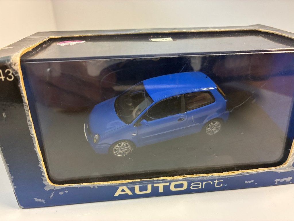 27190: Volkswagen Polo - 2002 - Autoart 1:43, Auto, Gateway Europe GmbH, Ophalen of Verzenden, Zo goed als nieuw