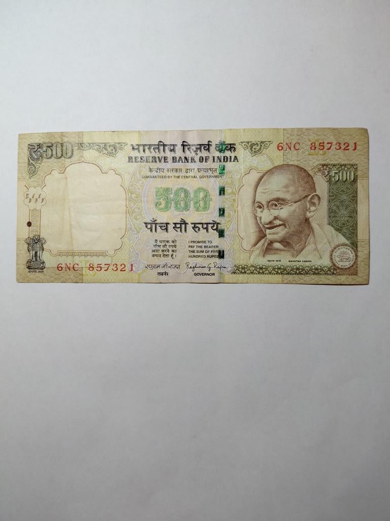 India 500 rupees, Ophalen of Verzenden, Zuid-Azië