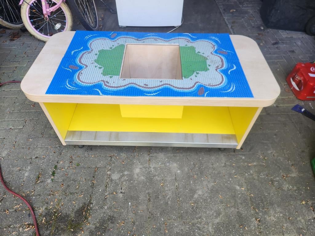 Lego speeltafel met opbergruimte - Bieden vanaf €0, Ophalen, Gebruikt, MOC (eigen creatie), Lego